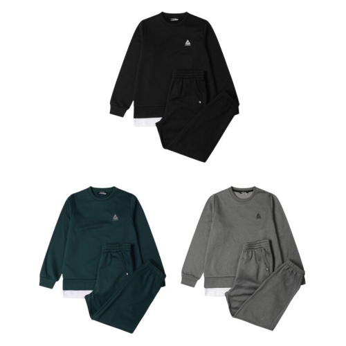 피버기모 맨투맨/바지세트 1BKSEWU004MA