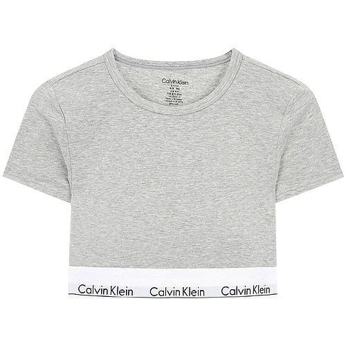 캘빈클라인언더웨어 모던코튼 AF 티셔츠 브라렛 QF7213AD (P7A, 그레이)_이미지