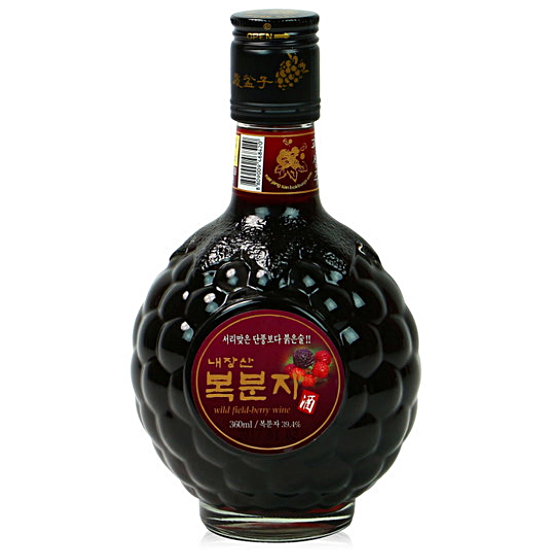 내장산복분자영농조합법인 내장산 복분자주 360ml (1개)
