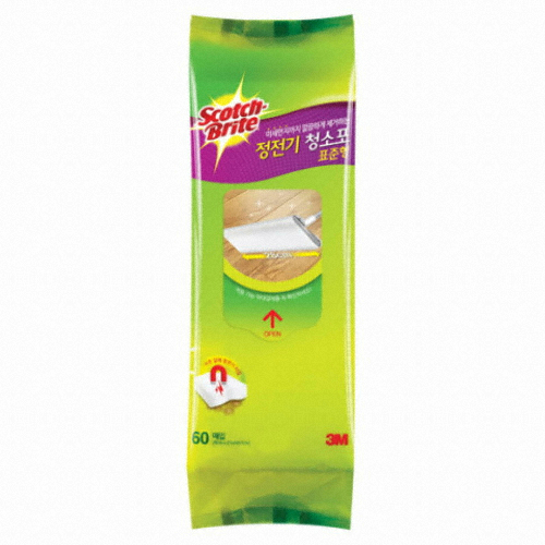 3M 스카치브라이트 정전기 청소포 표준형 60매이미지입니다. 누르면 해당 게시물로 새창이동합니다.