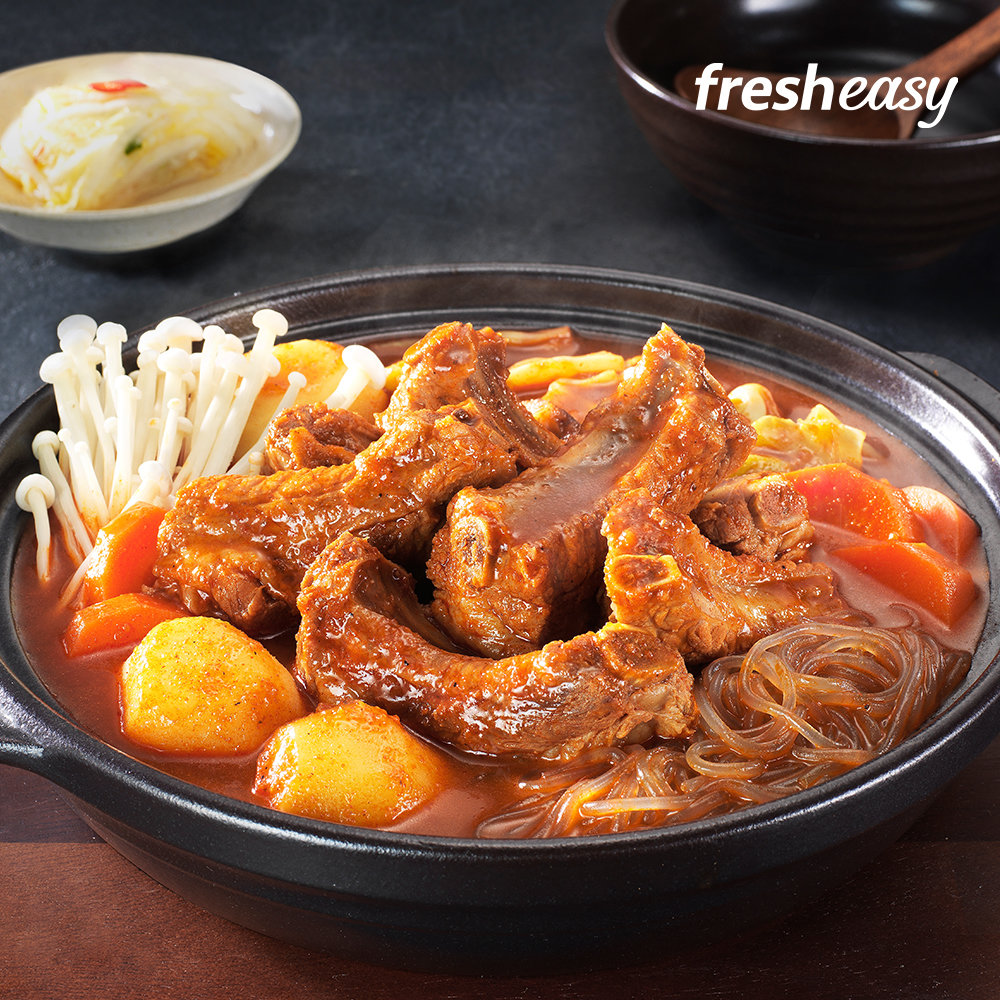 프레시지 전주식 물갈비전골 2인분 900g (1개)