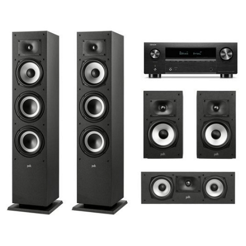 데논 AVC-X3800H + 폴크오디오 XT60 + XT20 5채널 (XT30)_이미지