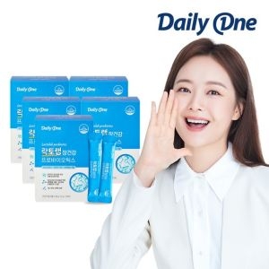 락토랩 장건강 프로바이오틱스 유산균 보장균 1억 CFU 5통