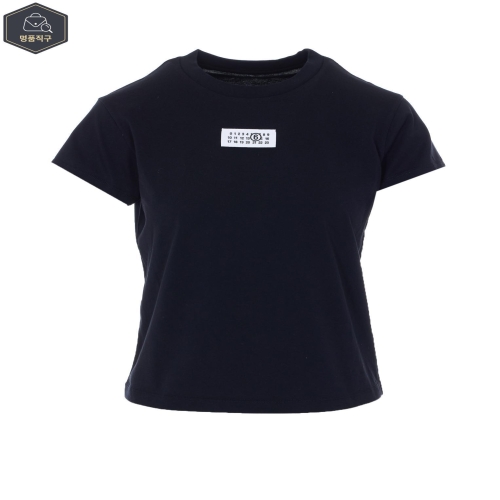 메종마르지엘라 MM6 메종 마르지엘라 NUMERIC 로고 티셔츠 B0011896442