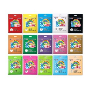 종이나라 클레이나라 50g 15종 세트_이미지