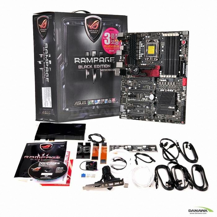 ASUS RAMPAGE3 BLACK EDITION STCOM
