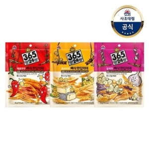 사조대림 365.24 빠삭 한입먹태 콘버터맛 5개+갈릭맛 5개