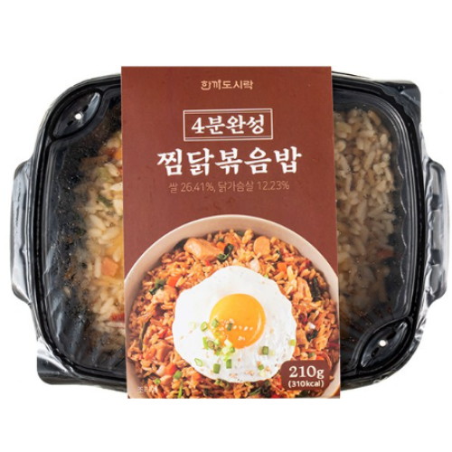 태송 한끼도시락 찜닭볶음밥 210g (6팩)