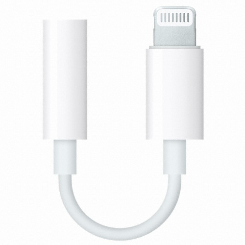 APPLE 라이트닝-3.5mm 헤드폰 잭 어댑터 MMX62ZP/A (패키지)_이미지