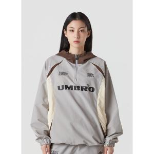 엄브로 HBL 스포티 캐주얼 후드 아노락 자켓 UQ123CWT21_이미지
