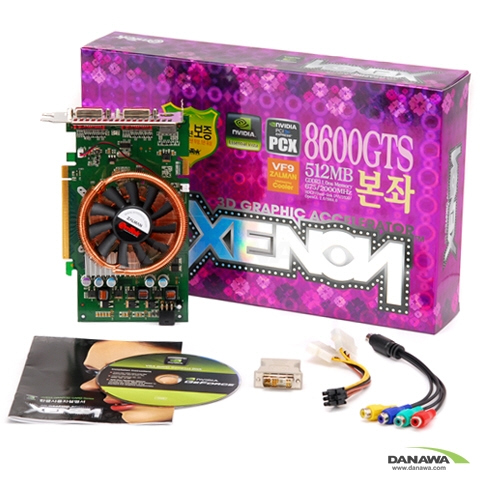 이엠텍 XENON 지포스 8600GTS 본좌 512MB VF9 AVA_이미지