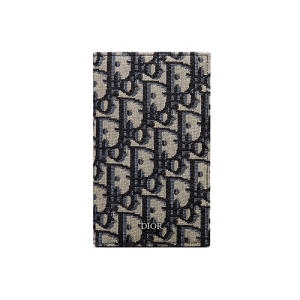  크리스찬디올 베이지 H05E 풀구성품 오블리크 2단 롱 카드지갑 중지갑_2ESCH147YSE