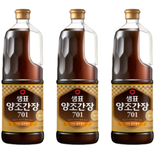 샘표 양조간장 701 1.7L (3개)_이미지