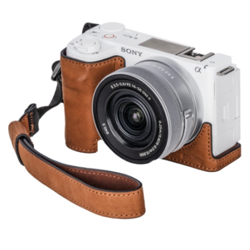 4889 소니 ZV-E10II용 가죽 케이스