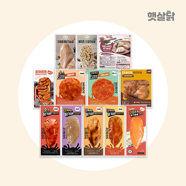 더 촉촉한 닭가슴살 스테이크 골라담기 100g