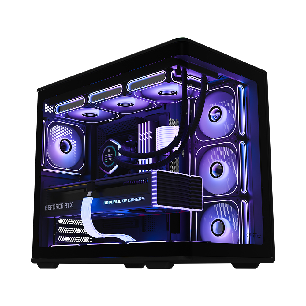 쿨러마스터 ELITE 600 SEVEN ARGB (블랙)_이미지