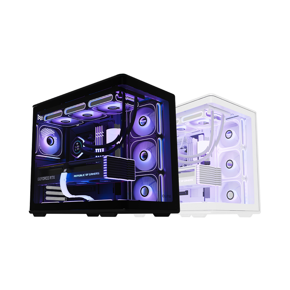 쿨러마스터 ELITE 600 SEVEN ARGB (블랙)_이미지