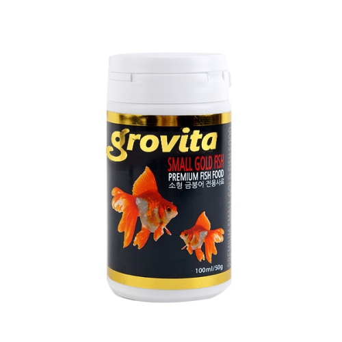 그로비타 금붕어 소형 소 50g 잉어사료 금붕어사료-