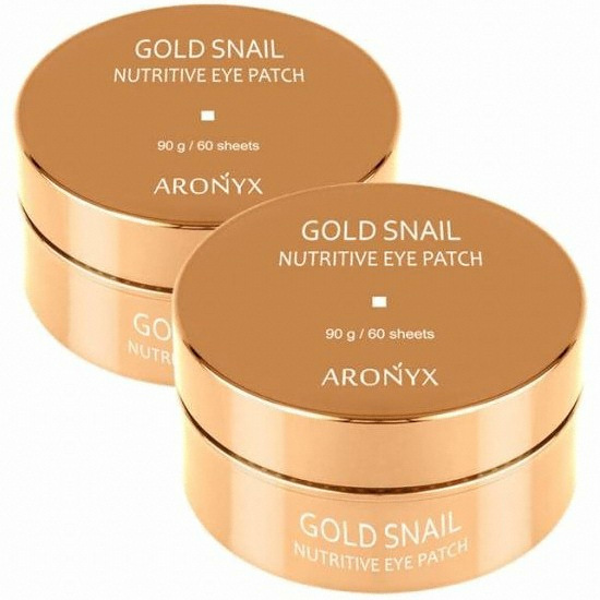 메디플라워 아로닉스 골드 스네일 뉴트리티브 아이패치 60매 (2개)