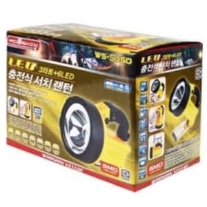 슈퍼 고파워 LED 충전식 써치랜턴 줌라이트 캠핑용품 WF7E829