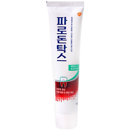 파로돈탁스 데일리 후로라이드 치약 100g이미지입니다. 누르면 해당 게시물로 새창이동합니다.