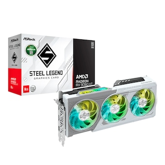 ASRock 라데온 RX 9060 XT 스틸레전드 OC D6 8GB 대원씨티에스