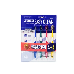 애경 2080 이지클린 초극세모 칫솔 (8개)