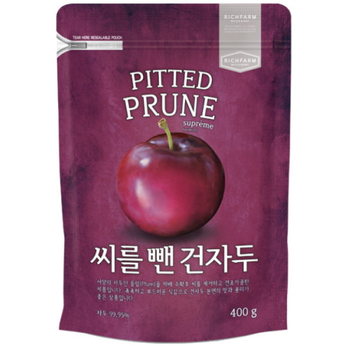 리치팜너트 씨를 뺀 건자두 400g (1개)_이미지