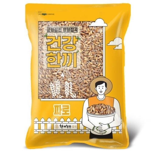 한끼농산 파로 엠머밀 2kg (1개)