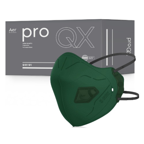 프로 큐엑스 Pro QX 1급 중형 그린 10개입