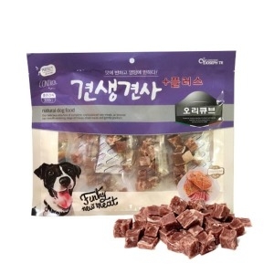 CYJOSEPH 견생견사 플러스 오리 큐브 300g (50개)