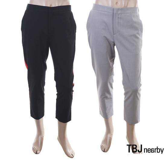 한세엠케이 TBJ 사이드배색 슬랙스 팬츠 T182PT291P