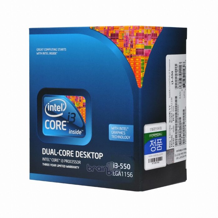 ���� �ھ�i3-1���� 550 (Ŭ������)