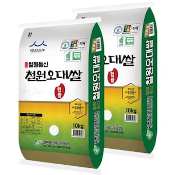 <b>철원</b>동신미곡처리장 2026 햅쌀 <b>철원</b><b>오대</b><b>쌀</b> 10kg