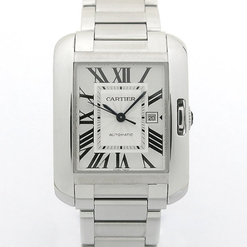 남성 탱크 앙글레즈 메탈시계_W5310009