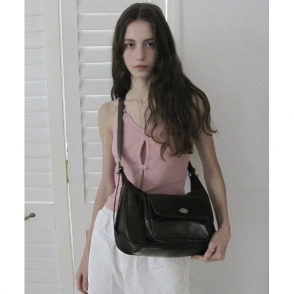 �θ��� DUMARO ���� ������ ũ�ν��� / ���� Pope Two Ways Cross Bag / Brown 3057128