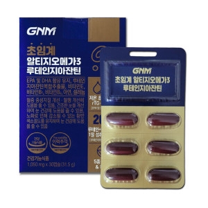 GNM자연의품격 초임계 알티지오메가3 루테인지아잔틴 1050mg 30캡슐 (12개)_이미지