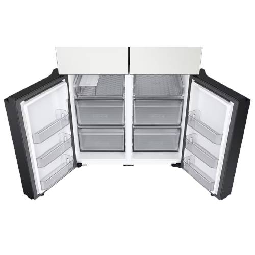 삼성전자 비스포크 새틴 RF85DB91F1 (화이트+베이지) (일반설치)_이미지