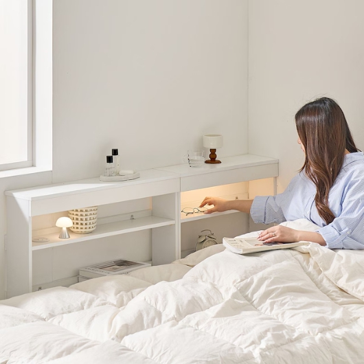 해피아이 쏙쏙 높은형 침대 틈새수납장 800