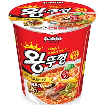 팔도 <b>왕뚜껑</b> 컵 65g