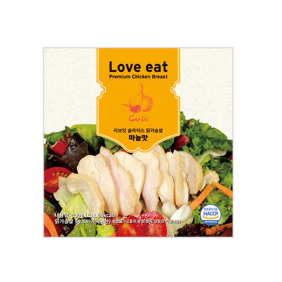 푸드나무 러브잇 슬라이스 닭가슴살 마늘맛 100g (30개)