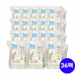 비락 올바른 유기농 식혜 110ml 36팩_이미지