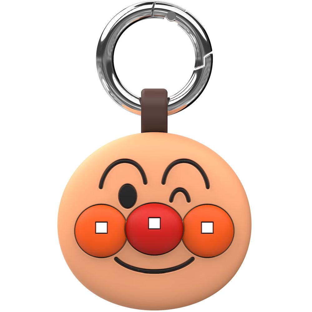 엑스플러스 갤럭시 스마트태그3 실리콘 키링 케이스 호빵맨 오렌지 GP-FPT590_이미지