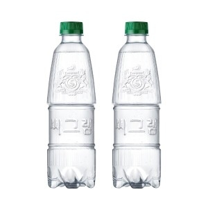 코카콜라음료 씨그램 라벨프리 플레인 450ml (80개)_이미지