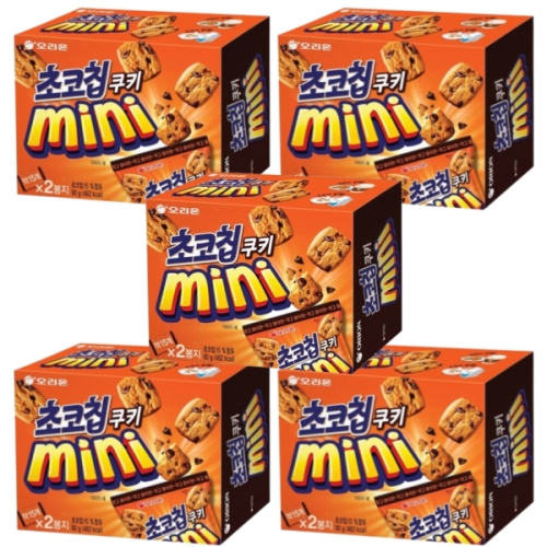 오리온 초코칩쿠키 미니 90g (5개)