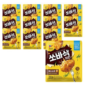 목우촌 쏘바삭 치킨 허니소이 300g (12개)_이미지