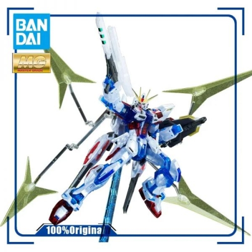 반다이 PB MG 1/100 GAT-X105B-ST 스타 빌드 스트라이크 건담 RG 시스템 버전 조립 모델 액션 장난감 피규