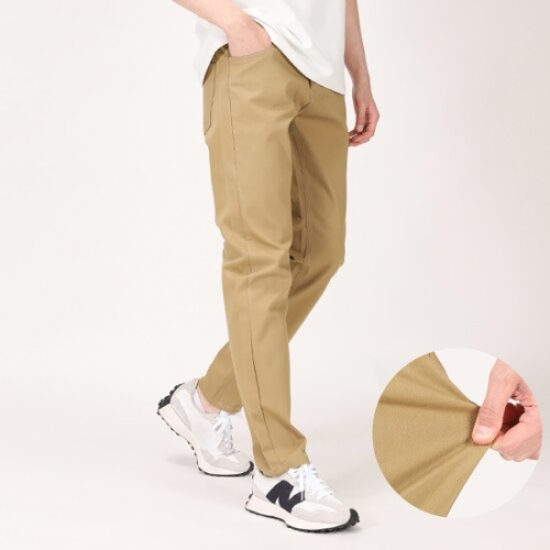 후앙스 베이직 10수 면스판 일자핏 바지 팬츠 HCCP6340