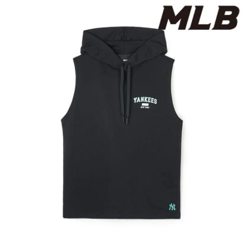  MLB 3ATKV0343-50BKS 후드 나시 티셔츠