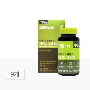 한미양행 그린몬스터 다이어트 스페셜2 가르시니아 900 112정 (9개)